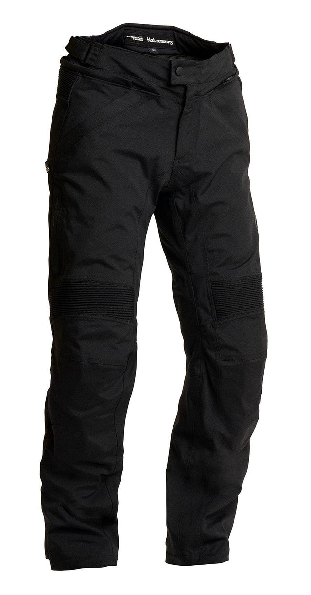 Schwarze Halvarssons Textilhose Laggan für Abenteuer, wetterfestes Hosen-Adventure mit strapazierfähigem Stoff und funktionalem Design