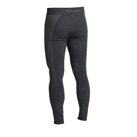 Halvarssons Core Seamless Thermohose in Schwarz, nahtlose Funktionsbekleidung für kalte Tage, eng anliegend und bequem.