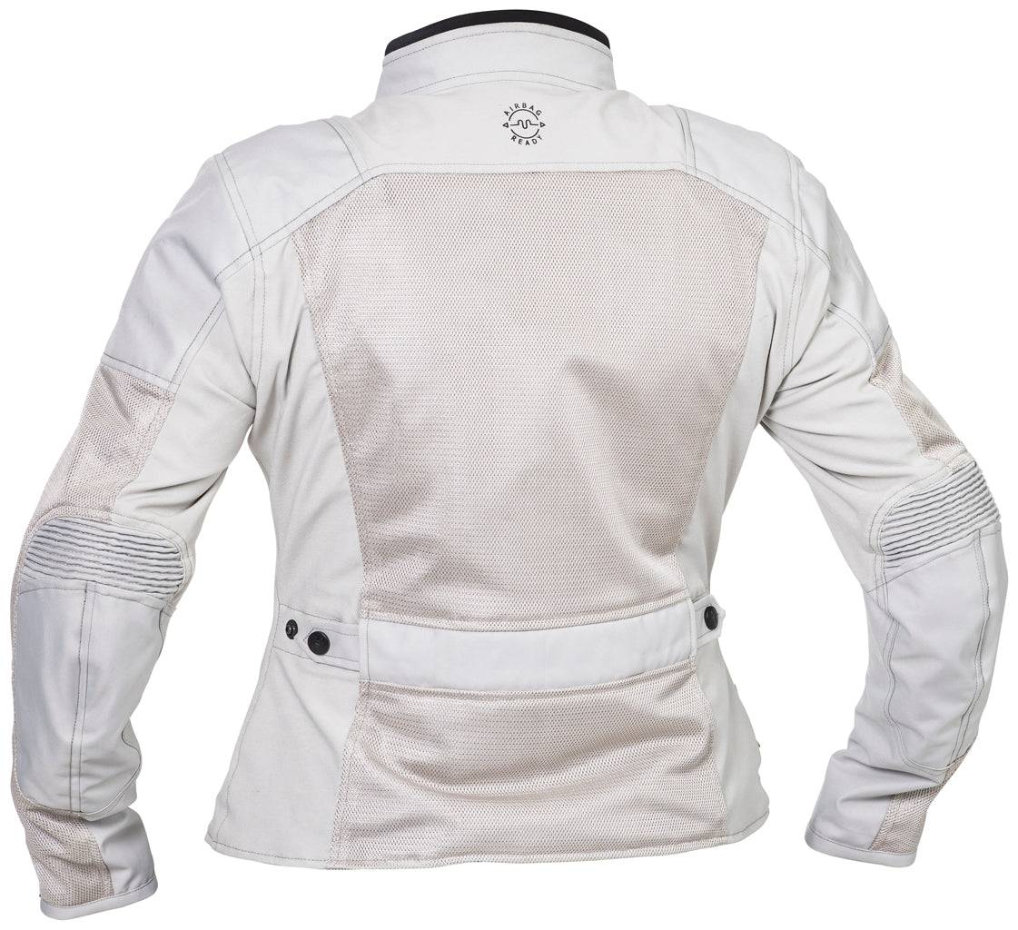 Halvarssons Damen Textiljacke Arvika Hellgrau