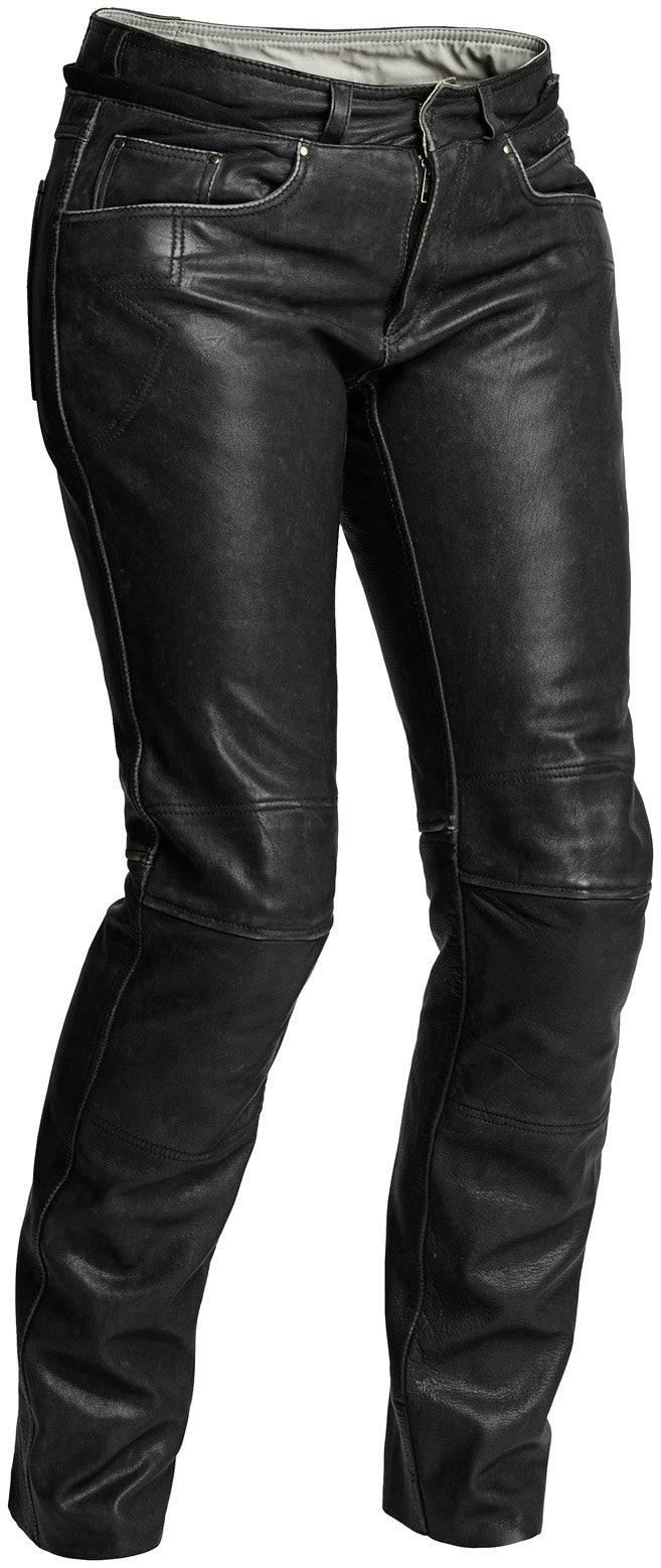 Halvarssons Damen Lederhose Seth Schwarz