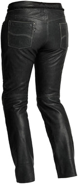 Halvarssons Damen Lederhose Seth Schwarz