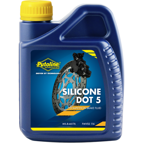 PUTOLINE DOT 5 Silikon-Bremsflüssigkeit 500 ml Flasche