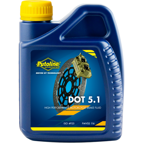 PUTOLINE Bremsflüssigkeit DOT 5.1 500 ml Flasche