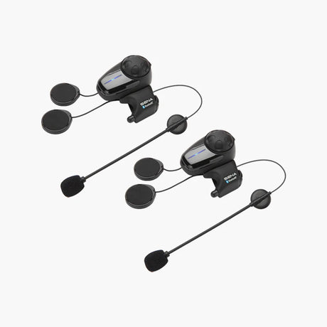 Sena SMH10 Motorrad Bluetooth Headset/Intercom mit Universal-Mikrofon (Doppelpack)