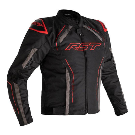RST S-1 Motorradjacke Textil Schwarz/Grau/Rot