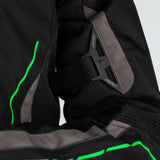 RST S-1 Motorradjacke Textil Schwarz/Grau/Fluo Grün