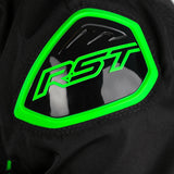 RST S-1 Motorradjacke Textil Schwarz/Grau/Fluo Grün