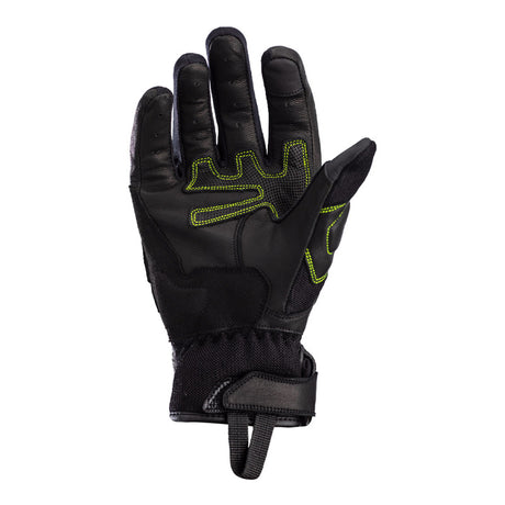 RST Urban Air 3 Mesh Motorradhandschuhe aus Textil und Leder in leuchtendem Gelb mit Gel-Polsterung, atmungsaktiv und sicher.