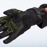 RST Urban Air 3 Mesh Motorradhandschuhe aus Textil und Leder mit fluoreszierendem Gelb, atmungsaktiv und schützend.