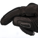 Schwarze RST Paragon 6 Heizhandschuhe aus Leder und Textil, wasserdicht, für Motorradsport, mit Heizfunktion und robustem Design