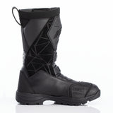 Robuste, schwarze RST Adventure-X wasserdichte Motorradstiefel mit strapazierfähigem Design und Schutzfunktionen.