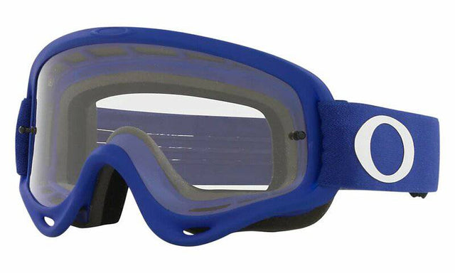 OAKLEY O-Frame® MX-Brille in Blau mit klarer Linse für Motocross, robuste Schutzbrille für den Offroad-Einsatz