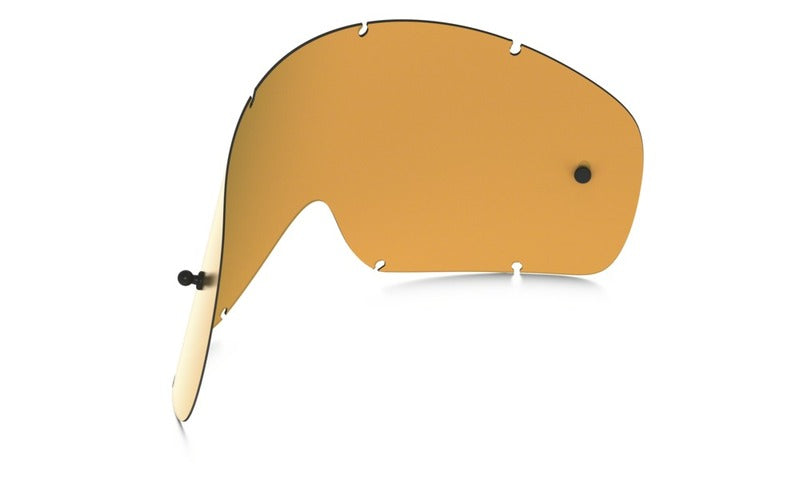 OAKLEY O Frame Ersatzscheibe Lexan Persimmon für Brillen, klare Schutzscheibe mit oranger Tönung, in Originalverpackung.