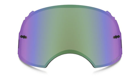 OAKLEY Airbrake Ersatzscheibe Prizm MX Jade Iridium für Motocross-Brille, klare Sicht, wetterbeständig, hochwertiges Ersatzteil