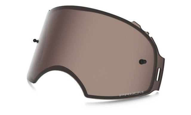 OAKLEY Airbrake Ersatzscheibe Prizm MX Bronze mit schwarzem Iridium-Spiegel, Schutzbrillenglas für Motocross-Helm