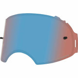 OAKLEY Airbrake Ersatzscheibe Prizm MX Sapphire Iridium für Motocross-Brille, klare Sicht und UV-Schutz