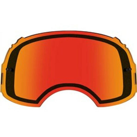 OAKLEY Airbrake Ersatzscheibe Plutonite Persimmon für Brille, klare Schutzscheibe mit orangefarbenem Tönungseffekt