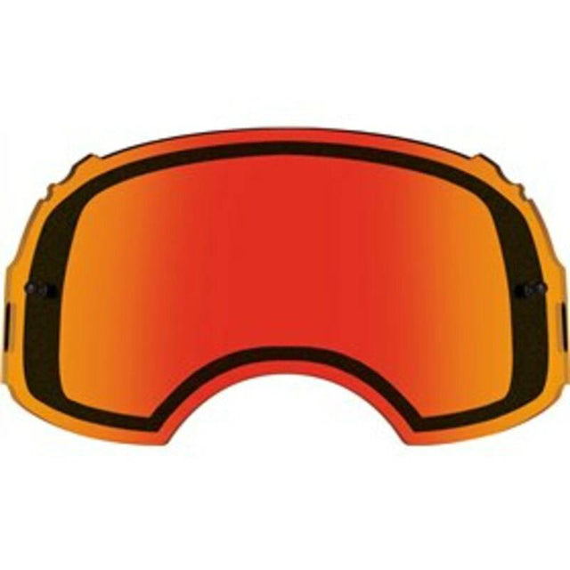 OAKLEY Airbrake Ersatzscheibe Plutonite Persimmon für Brille, klare Schutzscheibe mit orangefarbenem Tönungseffekt