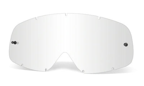 Klare OAKLEY XS O Frame Ersatzscheibe aus Lexan für Brillen, sichtbar in der Abbildung.