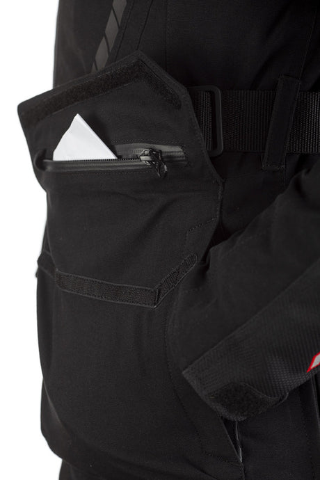 RST Pathfinder Textil-Motorradjacke - Schwarz/Gelb