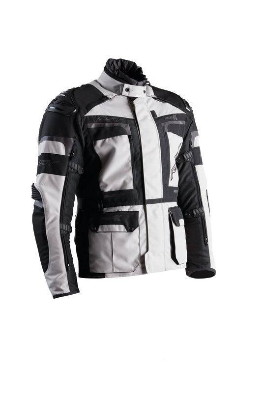RST Pro Series Adventure-X Textil-Motorradjacke - Silber/Schwarz