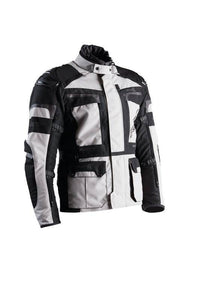 RST Pro Series Adventure-X Textil-Motorradjacke - Silber/Schwarz