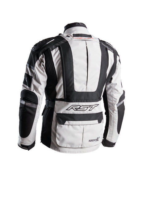 RST Pro Series Adventure-X Textil-Motorradjacke - Silber/Schwarz