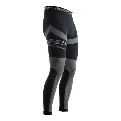 Schwarze RST Tech X Coolmax Motorradhose aus Funktionsbekleidung, mit atmungsaktivem Material und Knieprotektoren.