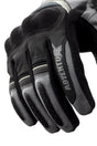 Schwarze RST Adventure-X CE Leder Motorradhandschuhe mit Knöchelschutz und robustem Design, für sicheren Motorradsport.