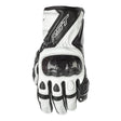 Weiße Damen Motorradhandschuhe RST Stunt 3 CE mit robustem Design und Schutz für sicheren Motorradausflug.
