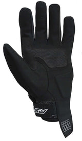 Schwarze RST Rider Motorradhandschuhe mit robustem Material und knöchelprotektoren, für sicheren Fahrkomfort.
