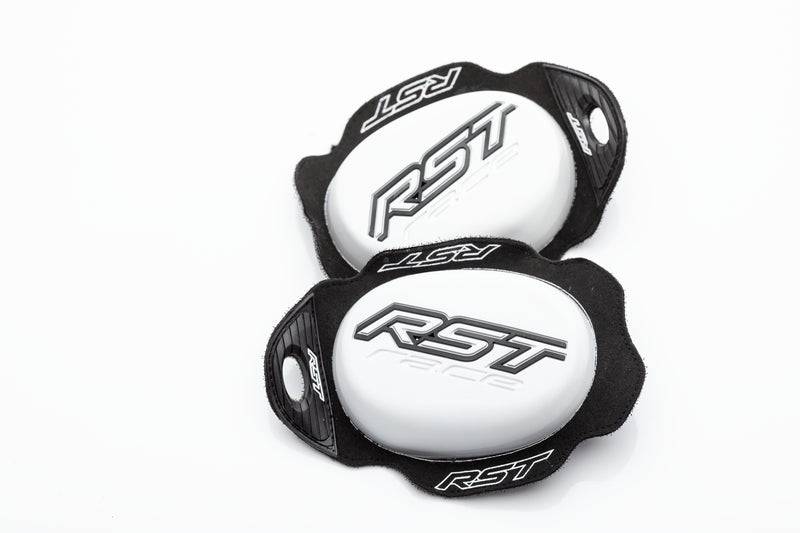 RST Knieschleifer aus robustem Material, geeignet als Schutz- und Bekleidungszubehör für Motorradfahrer.