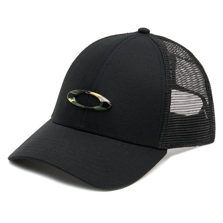 OAKLEY Trucket Ellipse Hut in Schwarz, Freizeitbekleidung, stilvoller Cap mit OAKLEY Logo, bequem und modisch.