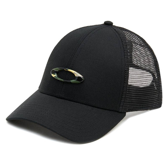 OAKLEY Trucket Ellipse Hut in Schwarz, Freizeitbekleidung, stilvoller Cap mit OAKLEY Logo, bequem und modisch.