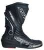 Schwarze RST TracTech Evo 3 Sportstiefel für Racing, stabile Stiefel mit robustem Design und sportlicher Passform.