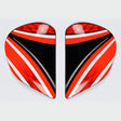 HOLDERSET ARAI SAJ RANDY RED FULL FACE HELMET