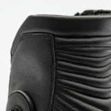 Schwarze RST Tractech Evo III Touring Motorradstiefel, wasserdicht, kurze CE-geprüfte Stiefel mit robustem Design.