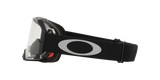 OAKLEY Airbrake® MX-Brille in Schwarz Gunmetal mit klarer Linse, robustes Design für Motocross und Offroad-Fahrten
