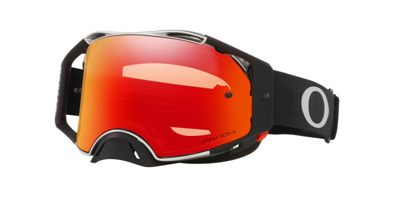 OAKLEY Airbrake® MX Brille - Tuff Blocks schwarz Gunmetal/Prizm Mx Torch Iridium Lens