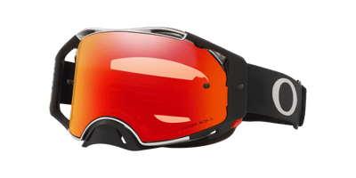 OAKLEY Airbrake® MX-Brille mit schwarzem Tuff Blocks Rahmen und Gunmetal Akzenten, Prizm MX Torch Iridium Linse, Schutzbrille für Motocross