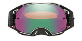 OAKLEY Airbrake MX-Brille mit Tuff Blocks schwarz Gunmetal, Prizm MX Jade Linse, Schutzbrille für Motocross, sportliche Optik