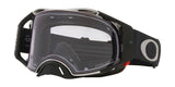 OAKLEY Airbrake MX Brille mit schwarzen Tuff Blocks Rahmen und Gunmetal-Details, Prizm MX Low Light Linse für Motocross.