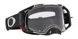 OAKLEY Airbrake MX-Brille mit Tuff Blocks schwarz Gunmetal und Prizm MX Low Light Linse, Schutzbrille für Motocross.