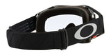 OAKLEY Airbrake MX-Brille mit Tuff Blocks schwarz Gunmetal und Prizm MX Low Light Linse, Schutzbrille für Motocross, Nahaufnahme