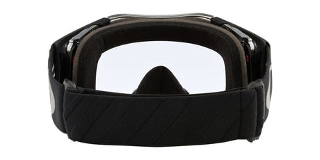 OAKLEY Airbrake MX-Brille mit Tuff Blocks schwarz Gunmetal und Prizm MX Low Light Lens, Schutzbrille für Motocross, Blick durch Brille