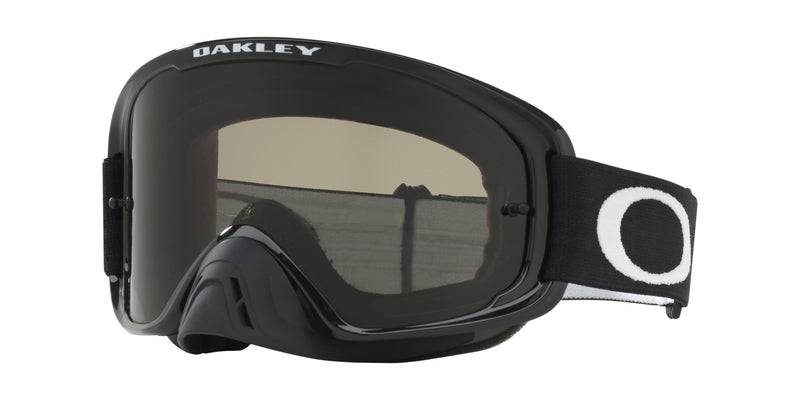 OAKLEY O Frame 2.0 Pro MX-Brille in Jet schwarz mit dunklem Graufilter, Schutzbrille für Motocross, klare Sicht
