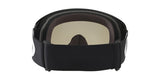 OAKLEY O Frame 2.0 Pro MX-Brille in Jet schwarz mit dunklem Graufilter, robuste Schutzbrille für Motorradsport