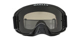OAKLEY O Frame 2.0 Pro MX-Brille in Schwarz mit dunklem grauem Linsen, Schutzbrille für Motocross, robust und sportlich