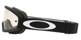 OAKLEY O Frame 2.0 Pro XS MX-Brille in mattschwarz mit klarer Linse, Schutzbrille für Motocross und Offroad.
