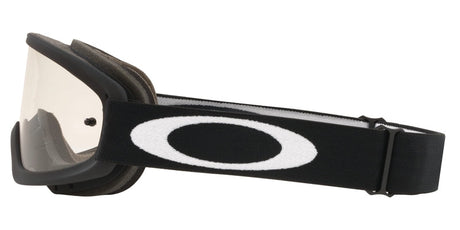 OAKLEY O Frame 2.0 Pro XS MX-Brille in mattschwarz mit klarer Linse, Schutzbrille für Motocross und Offroad.